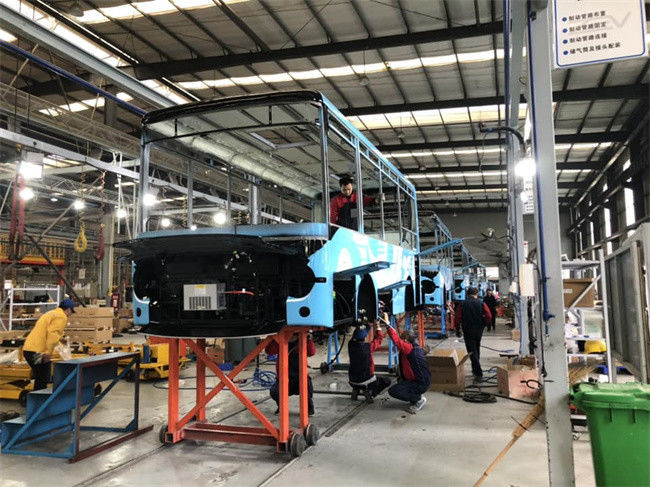 7-метровый электрический мини-автобус с запасом хода 200 км и левым рулем для общественного транспорта