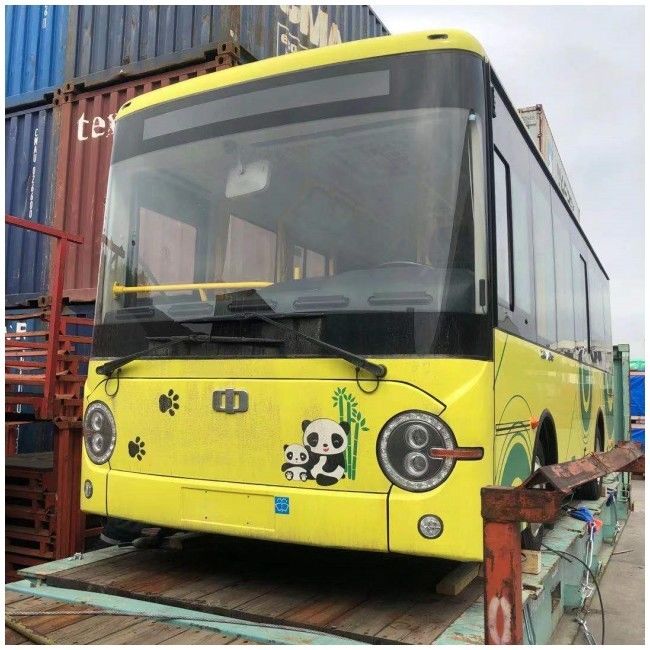 7.3m Дизельный городской автобус Городской автобус с задним двигателем вместимостью 25 мест и стандартами выбросов Евро 4
