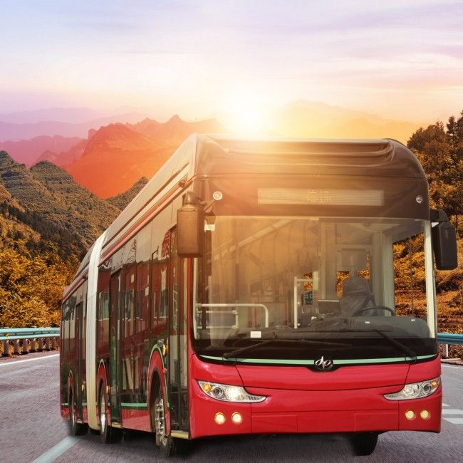 Автобус 18м zev 50 мест Electric BRT Bus ZEV Bus Городской автобус Для городского транспорта.