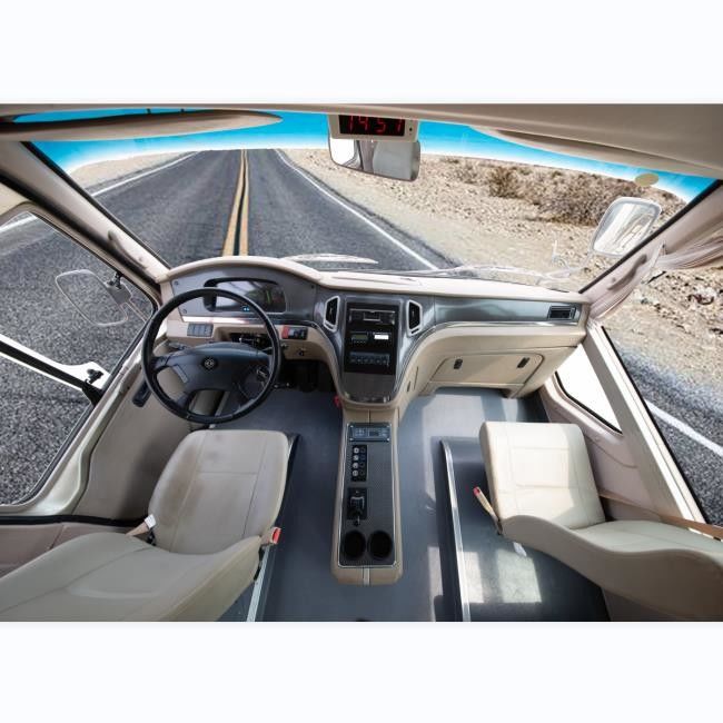 Автобус каботажного судна 25 Seater с системой развлечений двигателя дизеля DVD и высоко--назад местами
