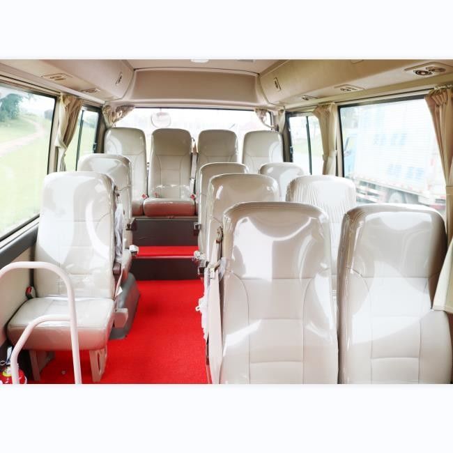 Автобус каботажного судна 25 Seater с системой развлечений двигателя дизеля DVD и высоко--назад местами