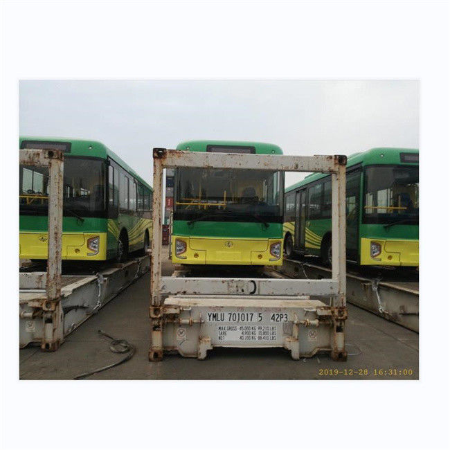 24-местный дизельный городской автобус с интегрированным силовым рулевым управлением и сдержанным весом 6000 кг для эффективного общественного транспорта