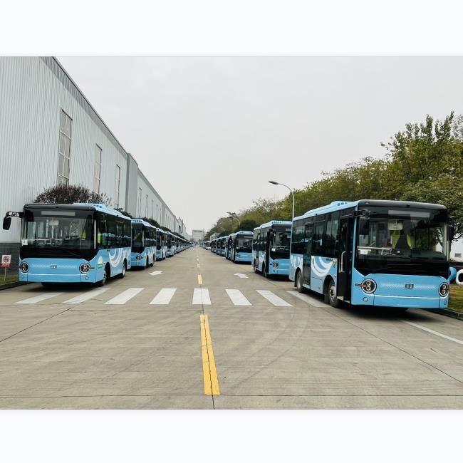 6.6m ZEV Bus Новый энергетический автобус с нулевыми выбросами Две двери с 16 пассажирскими местами