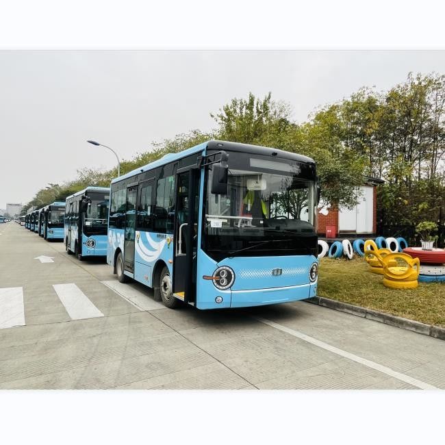 6.6m ZEV Bus Новый энергетический автобус с нулевыми выбросами Две двери с 16 пассажирскими местами