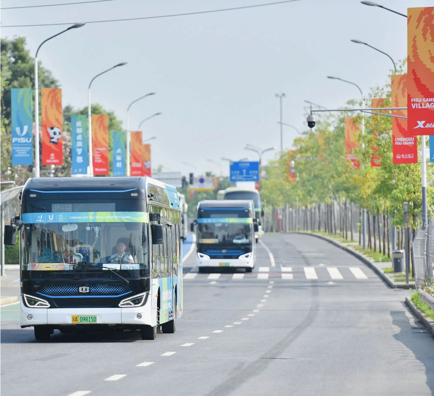 12 м ZEV автобус низкого уровня электронный автобус 39 мест для городского транспорта автобусы дальнего следования.