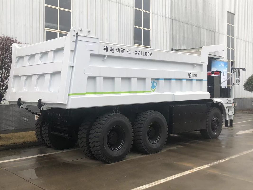 110-тонный электрический карьерный самосвал с аккумулятором LFP емкостью 528 кВтч для автономной транспортировки с нулевым уровнем выбросов