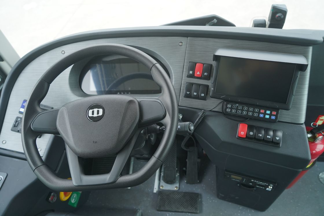 Чистый электрический автобус - транспортное средство общественного транспорта с нулевыми выбросами, электрический мини-автобус.