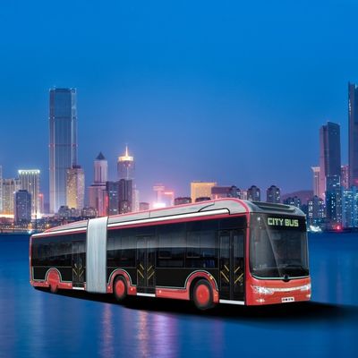 автобус города 200kw/Rpm 18m внутренний электрический с огнем Distinguisher
