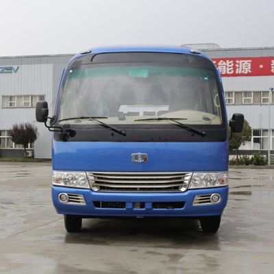 Автобус каботажного судна 25 Seater с системой развлечений двигателя дизеля DVD и высоко--назад местами