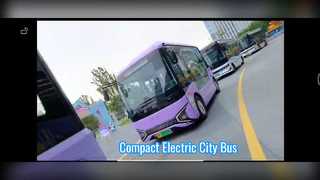 Решение для городского транспорта с электрическим мини-автобусом длиной 5,4 м